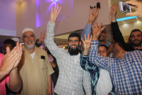 بالفيديو والصور: مدينة اللد تحتفل بالأسير المحرر أمير النفار